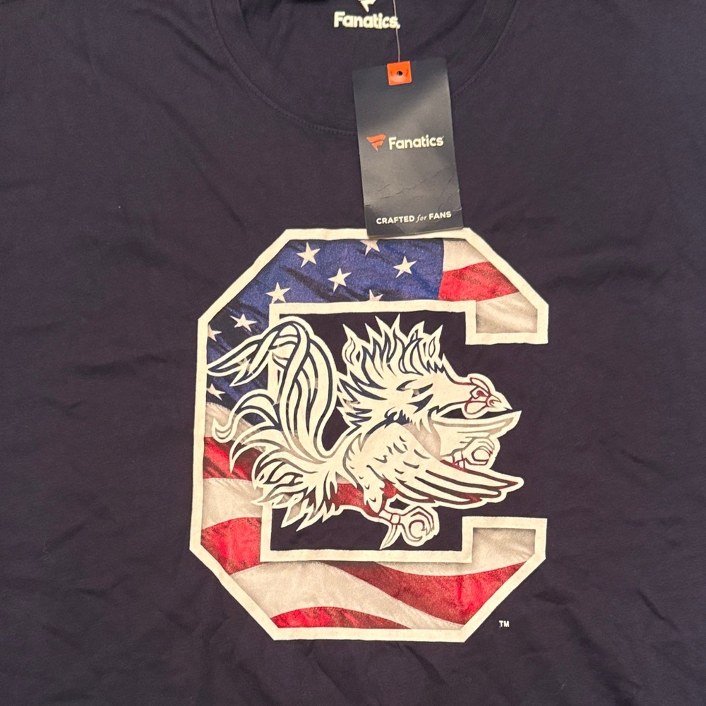 Fanatics Navy Patriotic Graphic Tee sz 3XL